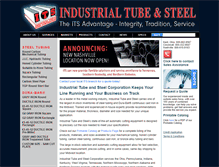 Tablet Screenshot of industrialtube.com